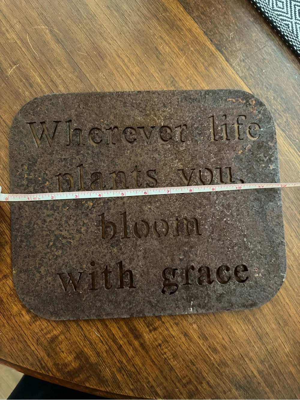 Rustic Metal Sign - 